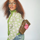 Puff Flower Bag Charm