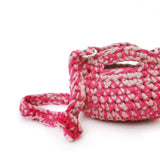 Mini Curvy Arch Bag with CrossBody Strap - Cherry Tart