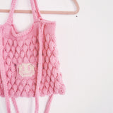 1 OF 1 Pink Bee Bubble crossbody Bag