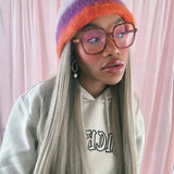 1 OF 1 Pink, Purple and Orange Hat