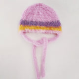1 OF 1 Pink, Purple and Yellow Bonnet