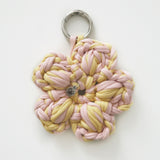 Puff Flower Bag Charm