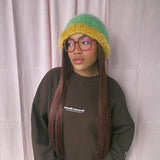 1 OF 1 Green and Yellow Hat