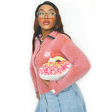 Large Curvy Loaf Bag  - Hello Barbie