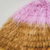 1 OF 1 Pink, Brown and Yellow Hat
