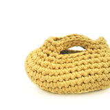 Mini Curvy Loaf Bag  - Butter Yellow