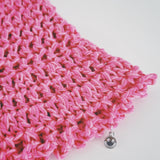 1 OF 1 Vibrant Pink Crochet Hat
