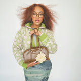 Puff Flower Bag Charm