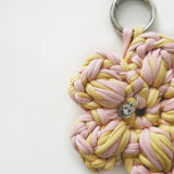 Puff Flower Bag Charm