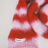 1 OF 1 Pink and Red Scarf