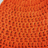 1 OF 1 Orange and Pink Crochet Hat