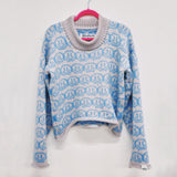 Smiley Aran Grandad Jumper