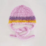 1 OF 1 Pink, Purple and Yellow Bonnet