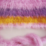 1 OF 1 Pink, Purple and Yellow Bonnet