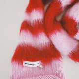 1 OF 1 Pink and Red Scarf