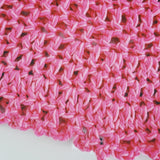 1 OF 1 Vibrant Pink Crochet Hat