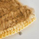 1 OF 1 Pink, Brown and Yellow Hat