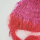 1 OF 1 Purple and Red Crochet Bonnet