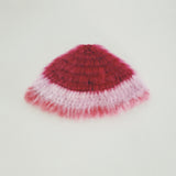 1 OF 1 Pink and Red Crochet Hat
