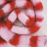 1 OF 1 Pink and Red Scarf
