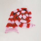 1 OF 1 Pink and Red Scarf