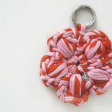 Puff Flower Bag Charm