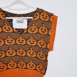 SAMPLE : Mr Pumpkin 'Halloween' Vest