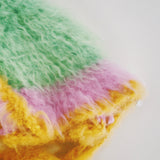 1 OF 1 Green, Pink and Yellow Floppy Bonnet