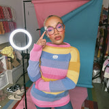 Mixed Mini boat neck Jumper