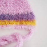 1 OF 1 Pink, Purple and Yellow Bonnet