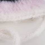 1 OF 1 Black, Pink and Ivory Bonnet