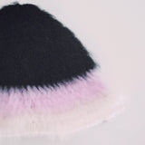 Black, Pink and Ivory Hat