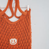 Orange Bee Bubble Tote Bag