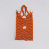 Orange Bee Bubble Tote Bag