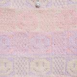 Pastel Pink Checkerboard Top