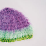 Purple and Green Hat