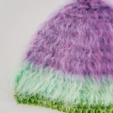 Purple and Green Hat