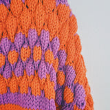 Pumpkin Bee Bubble knit jumper