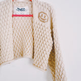 Ivory Bee Bubble Knit Jacket