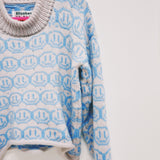 Smiley Aran Grandad Jumper