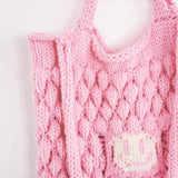 Pink Bee Bubble crossbody Bag