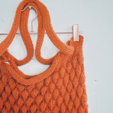 Orange Bee Bubble Tote Bag