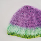 Purple and Green Hat