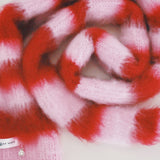 Pink and Red Scarf