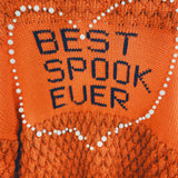 Autumn Bee Bubble BEST.SPOOK.EVER Knit Jacket