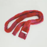 Red and Purple Skinny Scarf