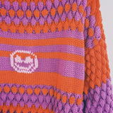 Pumpkin Bee Bubble knit jumper