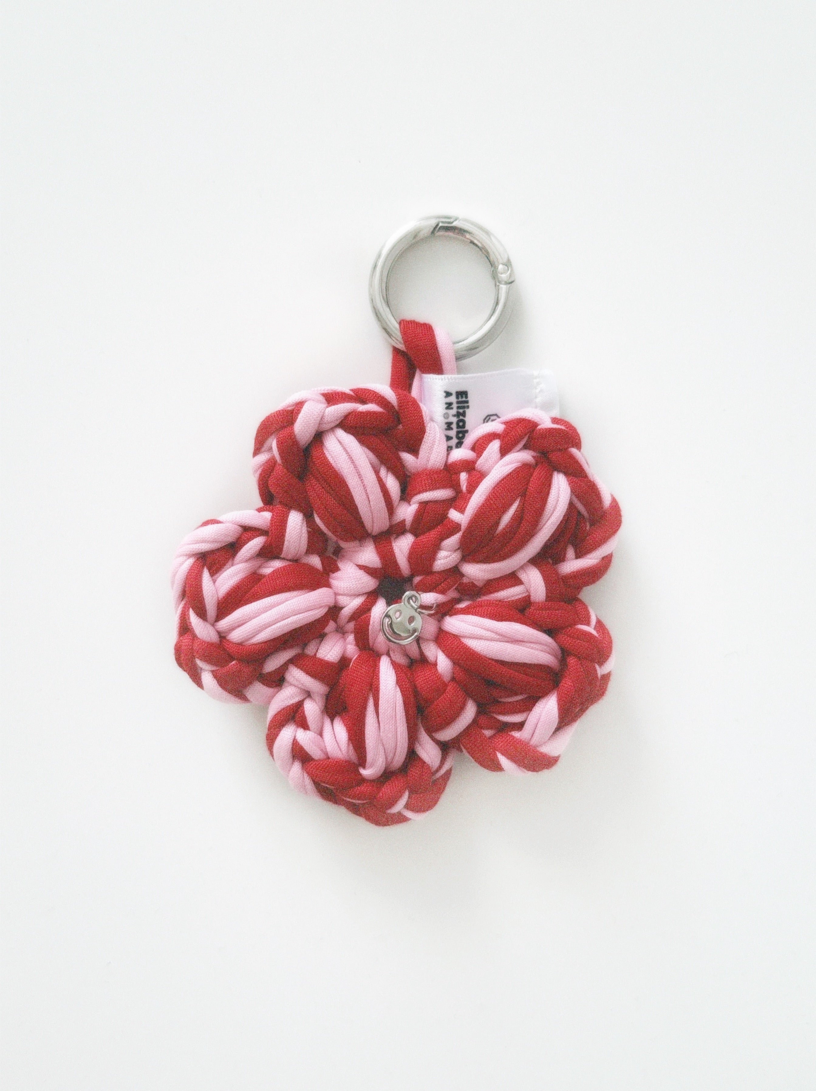 Puff Flower Bag Charm