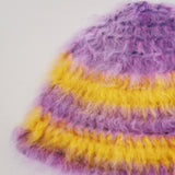 Purple and Yellow Hat