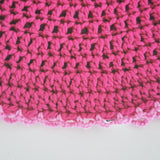 Cherry and Pink Crochet Hat